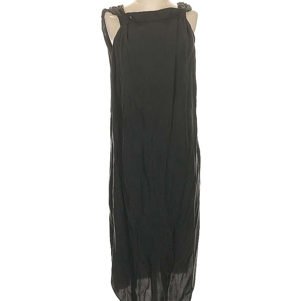 UMA Raquel Davidowicz Silk Sleeveless Sheath Midi Dress